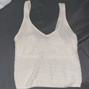 Abercrombie crochet tank